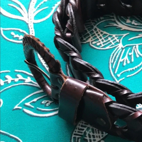 Lether belt, new size 8 brown red, very nice 🌷 - Picture 6 of 7